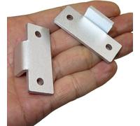 Risveglio Cardine parapolvere per kit di ricambio per giradischi Technics SL-D2 3200 B2, in alluminio, colore argento