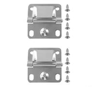 Risveglio Confezione da 2 cerniere di raffreddamento in acciaio inox con viti, per modelli Coleman 5226 5227B 5235 5236, parti di ricambio da 5,1 x 5,1 cm