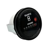 Risveglio Contaore meccanico per Cummins Set, 0-99999 ore tachimetro | Calibro ABS + per timer in acciaio inox antipolvere, impermeabile, 52 mm, per contatore di runtime motore industriale