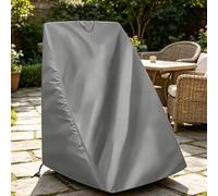 Risveglio Copertura impermeabile per avvolgitubo da giardino, robusta protezione da sole e pioggia, protezione antipolvere in tessuto Oxford, 66 x 63 x 86 cm, grigio