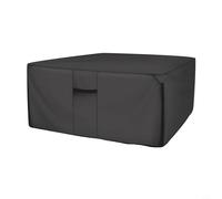 Risveglio Copertura impermeabile per mobili da esterno per tavolo e sedie con tessuto Oxford resistente, ventilazione e chiusura a clip (193 x 137,2 cm)