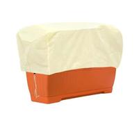 Risveglio Coperture invernali per piante congelate per protezione, in tessuto non tessuto rettangolare con coulisse, per esterni, fioriere, 150 x 40 x 45 cm