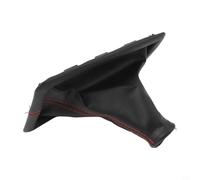 Risveglio Cuffia del cambio manuale per Mustang 2005-2009, per copertura del cambio in pelle con cuciture rosse per OEM 8R3Z-7277-AA