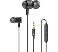 Risveglio Cuffie cablate di tipo C con microfono, suono ad alta definizione, auricolari USB-C, bassi migliorati, cuffie da gioco 1,2 m, viola e nero (E)