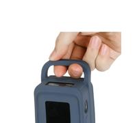 Risveglio Custodia con cinghie per Anker 27650mAh portatile per | Custodia in silicone per Anker Prime 27650mAh Power Bank con maniglia e cinghie, custodia nera con cinghie per Anker