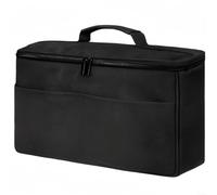 Risveglio Custodia da viaggio per acconciature con tasche interne ed esterne, imbottitura protettiva, compatibile con asciugatrice Hot Tools, nero