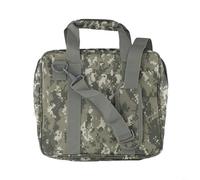 Risveglio Custodia da viaggio per mini kit, borsa rigida per il trasporto con cinghia regolabile, organizer a prova di umidità da campeggio (verde militare)