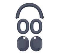 Risveglio Custodia protettiva per cuffie WH-1000XM6 in morbido silicone resistente al sudore, cuscinetti protettivi e archetto rosso
