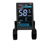 Risveglio E-for Bike LCD Display Screen Controller LCD-M5, 24 V-72 V, computer per ciclismo a colori, dati di velocità in tempo reale, connettore impermeabile