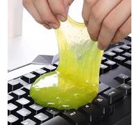 Risveglio Gel per la pulizia dell'auto, 70 g, colla morbida per rimuovere | Formula con colla morbida, raccoglie polvere fine, sicura per le prese d'aria, riutilizzabile fino al buio