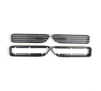 Risveglio Griglia laterale nera argento parafango per BMW E46 per m3 2001-2006, set di sostituzione della copertura dello sfiato dell'aria dell'ABS