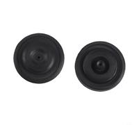Risveglio Guarnizione a membrana in gomma per Fluidmaster 242 400 747, parte di ricambio per valvola di riempimento WC 83143, guarnizione nera da 1,14 pollici (2 pezzi)