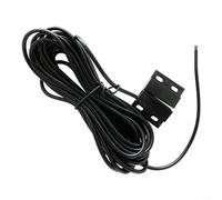 Risveglio Interruttore magnetico normalmente chiuso, sensore cablato da 5 metri, per apriporta del garage, tapparella, finestra, allarme di sicurezza compatibile in metallo (senza connettore)