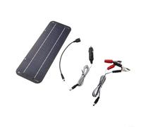 Risveglio Kit di pannelli solari con caricatore da 12 V 30 W, pannello solare impermeabile, portatile, impermeabile, pannello di alimentazione USB per auto, barca e moto, con set di accessori
