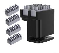 Risveglio Kit di pulizia ugelli in alluminio per stampanti 3D X1 P1, include spazzola e 4 per rimozione raschietti in silicone di ricambio (B)