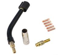 Risveglio Kit per torcia MIG in ottone a collo d'oca MB15 15AK SB15, 8 pezzi con punte conduttive per saldatura 215 63616 63617 (1,0 mm)