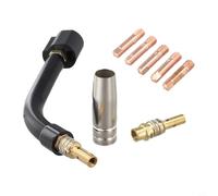 Risveglio Kit per torcia MIG in ottone a collo d'oca MB15 15AK SB15, 8 pezzi con punte conduttive per saldatura 215 63616 63617 (0,9 mm)