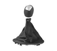 Risveglio LHDGear, pomello del cambio per Iveco Daily 4 IV 2006 2011 con ghetta in pelle PU nera, rivestimento per cambio manuale interno (6 velocità)