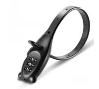 Risveglio Lucchetto con password regolabile per casco da bici e skateboard | per Compact 3 Digit Password Cable Lock per bicicletta per