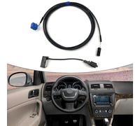 Risveglio Microfono per auto con cavo di prolunga RCD510 RNS510 RNS315 Radio, per OEM 3BD035711 MIC modulo cablaggio, installazione rapida materiale ABS