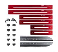 Risveglio Misurazione del battistrada della scala della lega di alluminio, modello di angolo regolabile Jig Scale Governi Mobili personalizzati, Apparecchio scorrevole modulare