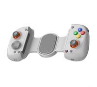 Risveglio Mobile Cloud Gaming Controller con 6 Giroscopio e Turbo, Wireless/Wired Gamepad Switch PC, 400mAh Ricaricabile, Nero (Grigio)