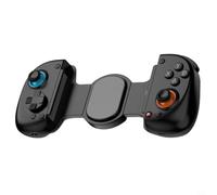 Risveglio Mobile Cloud Gaming Controller con 6 Giroscopio & Turbo, Wireless/Wired Gamepad Switch PC, 400mAh Ricaricabile, Nero (nero)