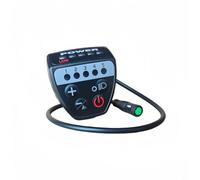 Risveglio Motore elettrico per bicicletta, M400 M620, 36 V, 48 V, 52 V, schermo LED UART con 6 km/h Walk Assist e controllo fari, nero