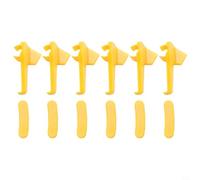 Risveglio Nylon per Duck Head Rim Protector Tire Changer Machine 12 Pcs Mount Demount Insert Parts