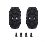 Risveglio PA, copertura in plastica per tacchetti Trek per scarpe SIDI, adatta per tacchetti MTB per pedali, design antiscivolo, colore nero, confezione da 2