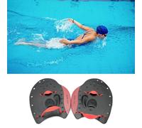 Risveglio Paddle da nuoto per adulti e ragazzi, guanti da nuoto ergonomici | Con cinghie regolabili per l'allenamento della forza, palmi in plastica antiscivolo per migliorare la velocità e la tecnica
