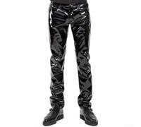 Risveglio Pantaloni elasticizzati da uomo, effetto bagnato, stile punk | Il tessuto elastico garantisce comfort durante la danza, si adatta perfettamente per un aspetto sexy e skinny legging
