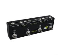 Risveglio Pedale per chitarra MOSKYaudio 3 Loop Box, True Bypass Looper con sintonizzatore muto, registrazione serie a 3 tracce, chitarristi a pedale effetto guscio metallico