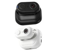 Risveglio per Mini Thumb Action Camera 4K POV Vlogging Portable Body Cam | Vlogging POV della macchina fotografica di azione del pollice 4K per l'unità compatta del nero di costruzione dell'ABS di