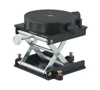 Risveglio per tavolo elevatore router rotazione 360, altezza regolabile supporto per incisione con bolla di livello, lega di alluminio e per la lavorazione del legno piattaforma di laboratorio in