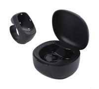 Risveglio Per telecomando ad anello, pagina touch con supporto per telefono, otturatore per fotocamera wireless, foto, video, musica, bianco (nero)