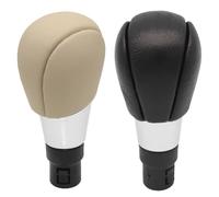 Risveglio Pomello del cambio a 5 velocità per S60 2011-2018, S80 2007-2016, per XC60 2008-2017, cambio manuale in pelle ABS beige