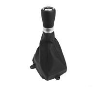 Risveglio Pomello del cambio a 6 marce per MK8 2008-2014, in pelle ABS nera PU, cambio manuale, copertura di ricambio