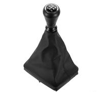Risveglio Pomello del cambio in pelle per 206 406, copertura per cambio manuale, colore nero