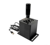 Risveglio Pomello del cambio manuale ergonomico in lega di alluminio e fibra di carbonio per simulatore di ruote da corsa Logitech G27 G29 T300 (7-HB045)