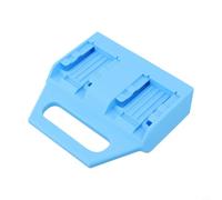 Risveglio Portabatteria turchese per utensili da 14 V 18 V, robusto organizer in ABS per officina, garage (grigio)
