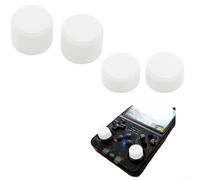Risveglio R36S - Estensione per joystick, confezione da 4, alta per impugnature in TPU, controllo di gioco migliorato, disponibile in diversi colori (bianco)