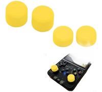 Risveglio R36S - Estensione per joystick, confezione da 4, alta per impugnature in TPU, controllo di gioco migliorato, colori disponibili (giallo)