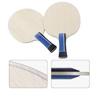 Risveglio Racchetta da ping pong professionale a 7 strati con carbonio | Fibra, 5W+2C Offensiva per Ping Pong Bat per Attacco Veloce e Loop, Nucleo in Legno Paulownia, Manico Lungo Shakehand
