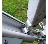 Risveglio Rafter tenda da campeggio per camper, 2 pezzi, in lega di zinco in alluminio secondario con rivetto 830463P per Dometic per serie A&E 8500 9000