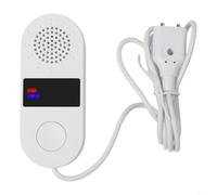 Risveglio Rilevatore di perdite d'acqua WiFi compatibile con Tuya, per sensore Zigbee con allarme 130 dB, volume regolabile per bagno e cucina (Zig-bee)