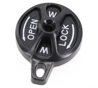 Risveglio Road for Bike Fork Lock Cap Switch Kit di blocco manuale compatibile con XCM (nero)