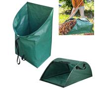 Risveglio Sacco per raccolta foglie grande, 100 l e 200 l, riutilizzabile, in plastica, per tagliare il prato, compost e detriti, giardinaggio verde portatile