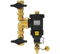 Risveglio Separatore magnetico dei fanghi del filtro della caldaia per il riscaldamento centralizzato, DN20 DN25 DN32 trappola dello sporco filettato con rete in acciaio inossidabile (valvola maschio