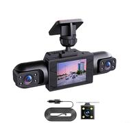 Risveglio Sistema Dashcam con fotocamera frontale 4K UHD e telecamere posteriori laterali 1080P che consentono il monitoraggio e la riproduzione surround a 360 gradi (quattro obiettivi)